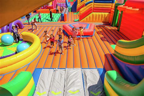 Milford mall hosting worlds biggest bounce park for。